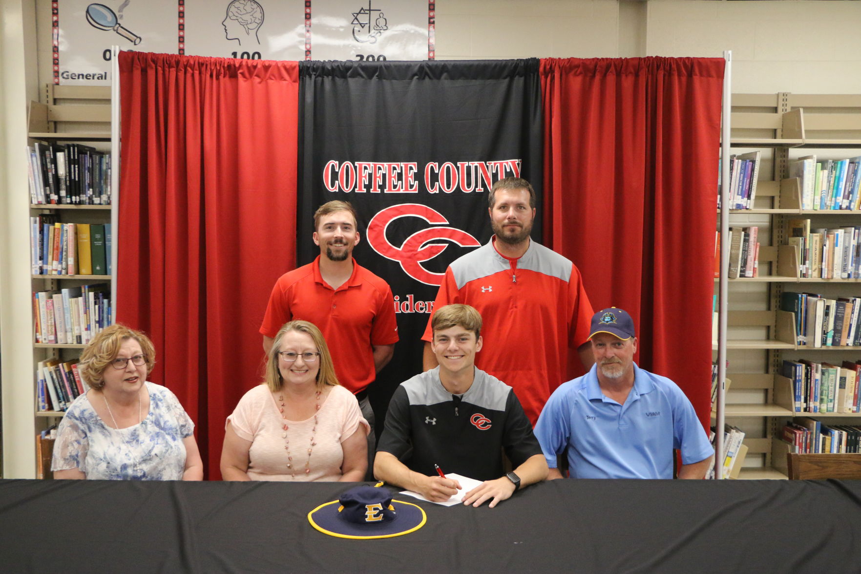 Nathanial Tate inks baseball scholarship with East Tennessee State
